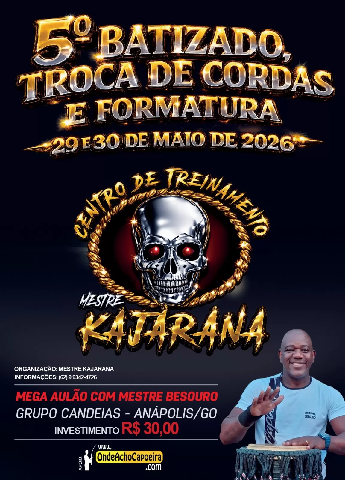 Batizado, Formatura e Troca de Cordas