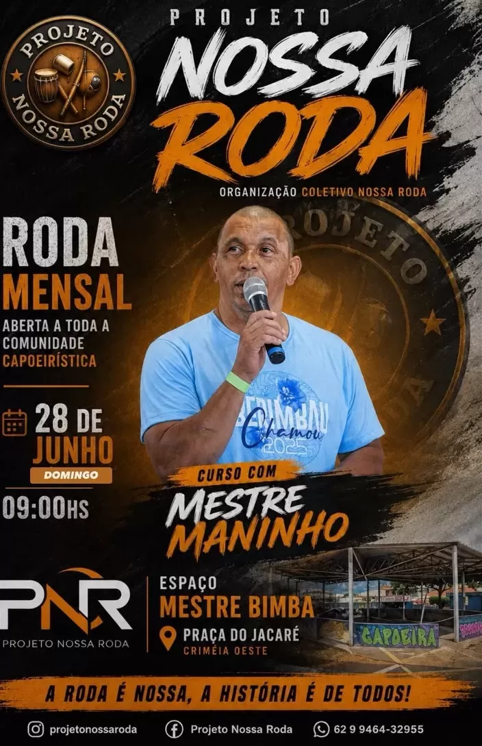 Cartaz de Projeto Nossa Roda