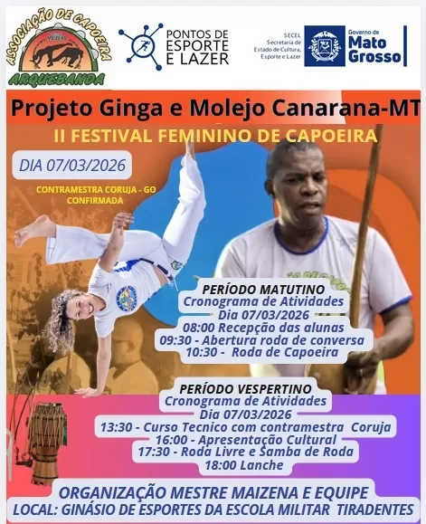 II Festival Feminino de Capoeira