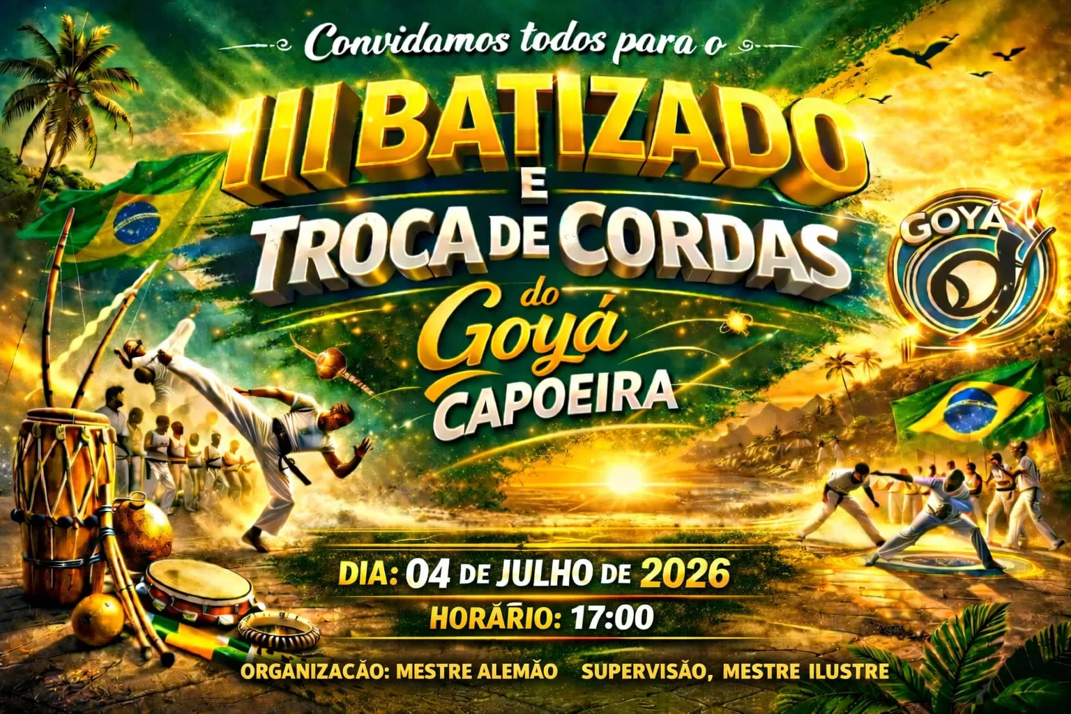 III Batizado e Troca de Cordas