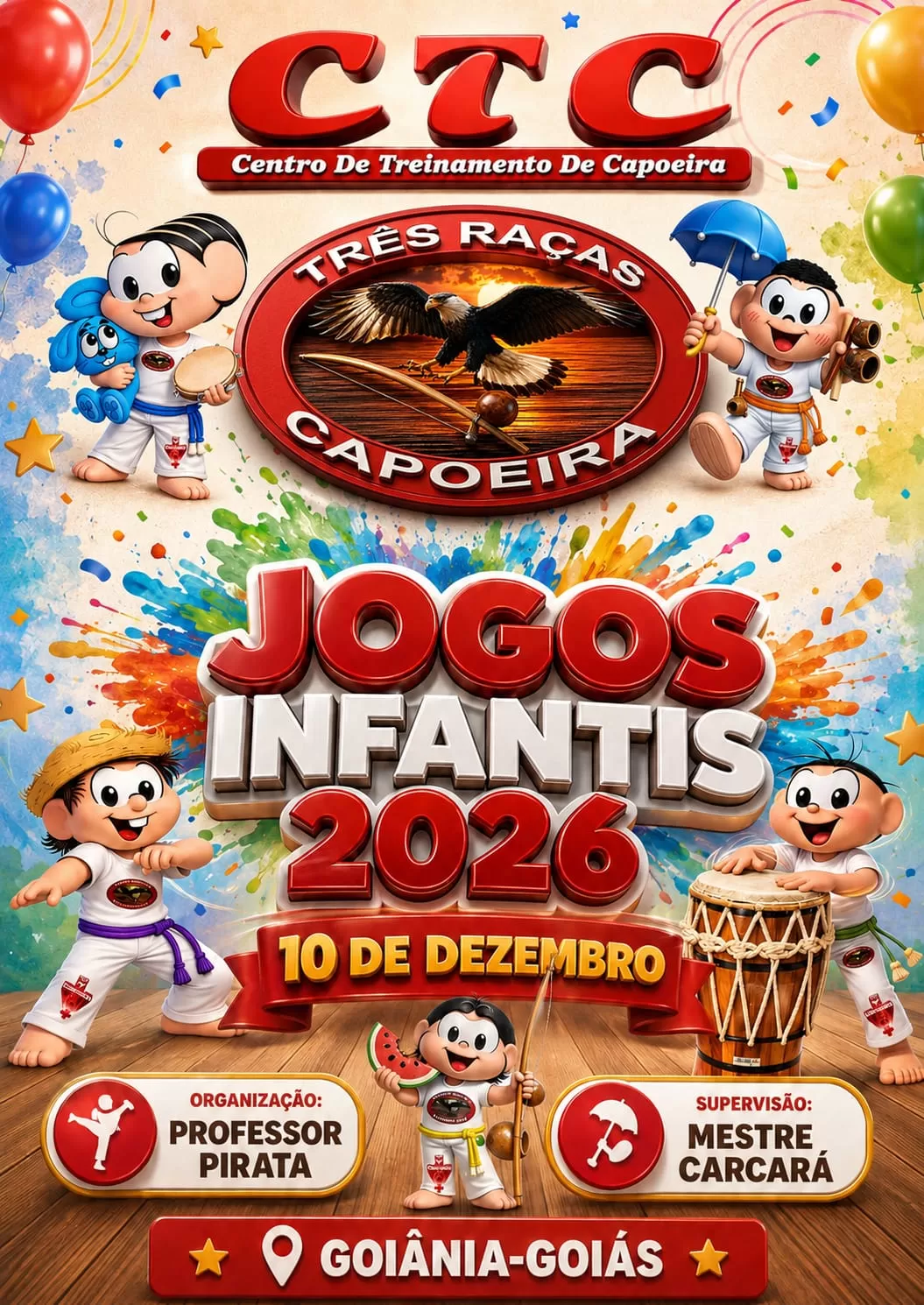 Cartaz do evento Jogos Infantis