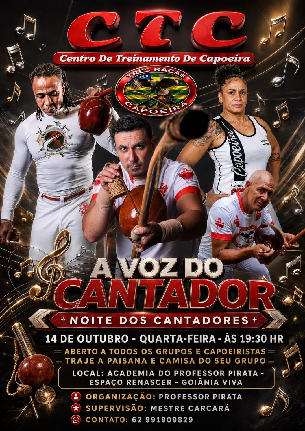 Cartaz da notícia A voz do Cantador - 14/10/2026