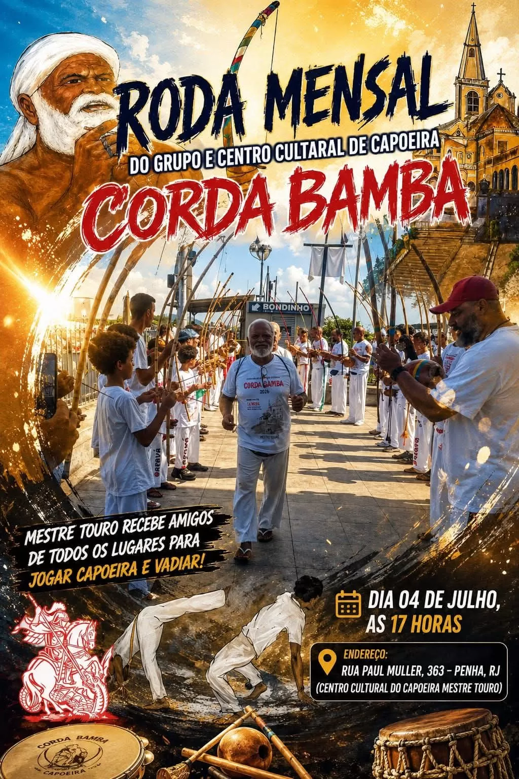 Cartaz da notícia Roda Mensal - 04/07/2026