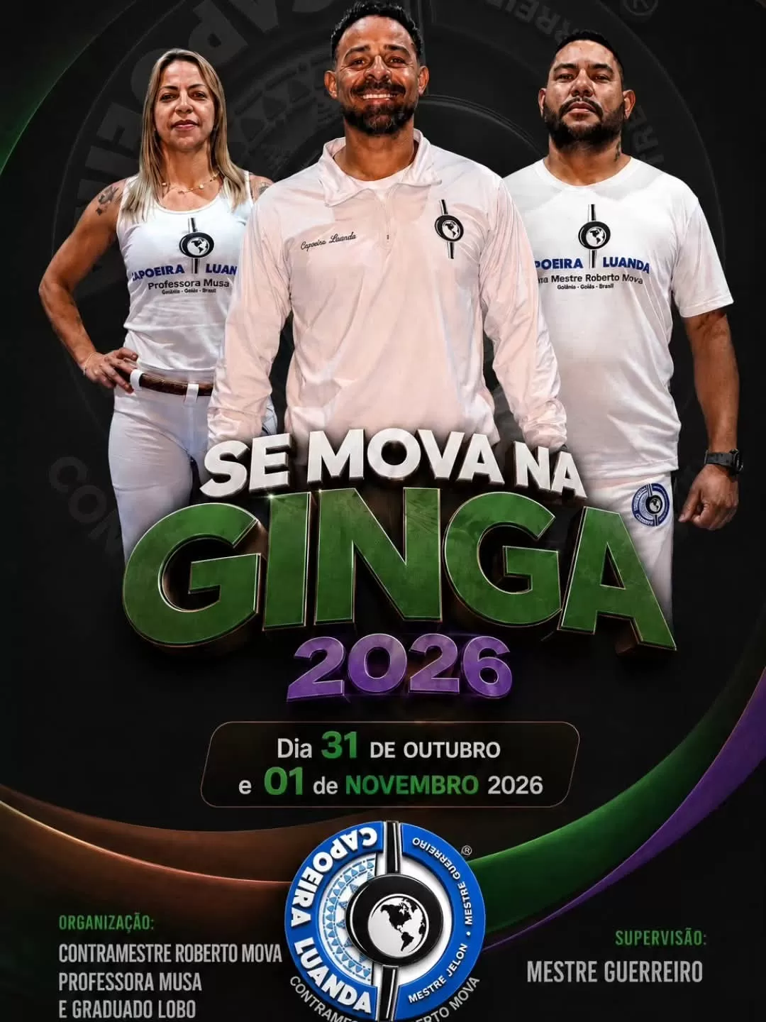Cartaz da notícia Se Mova na Ginga - 31/10 e 01/11/2026