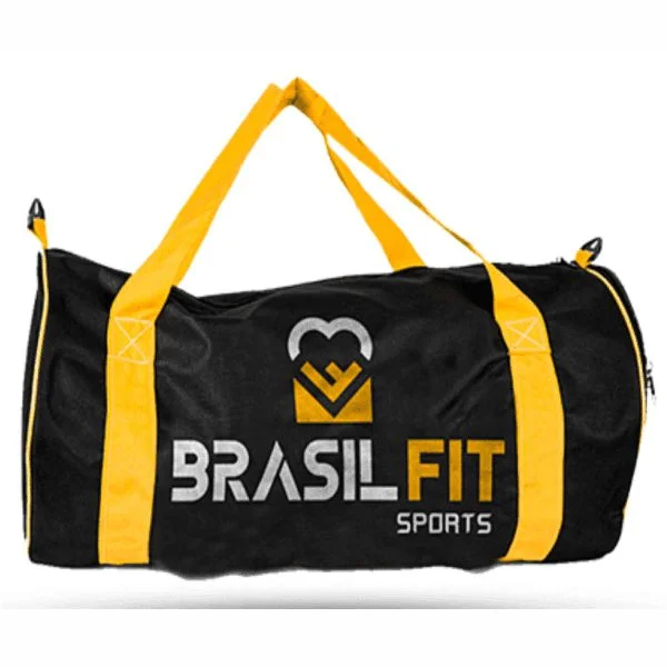 Bolsa Preto Com Amarelo