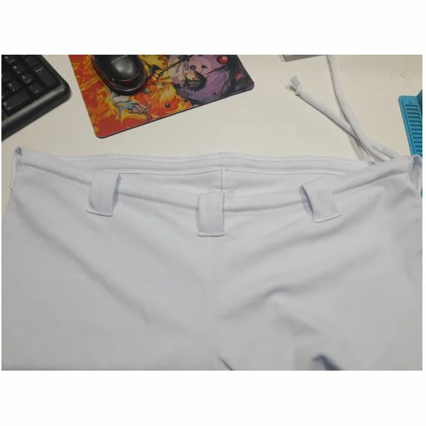 Calça de Capoeira Branca 100% Pliamida Infantil