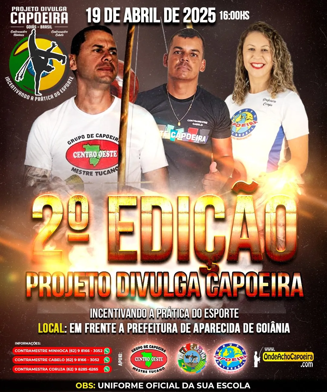 2º Edição 2025 do Projeto Divulga Capoeira