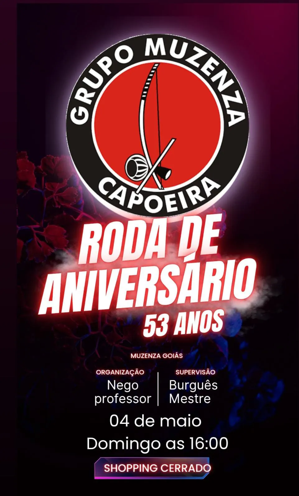 Roda de Aniversário 53 Anos