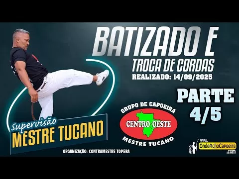 Cartaz do vídeo: 14/09/2025 - Batizado e Troca de Cordas Parte 4/5