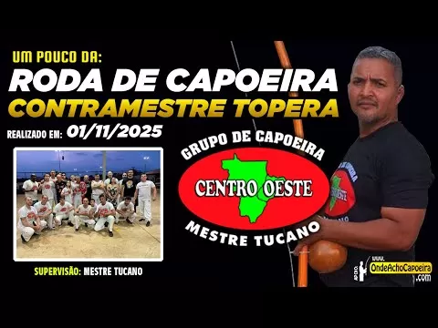 Cartaz do vídeo: 01/11/2025 - Um Pouco da Roda de Capoeira