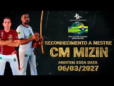 Cartaz do vídeo 16º Troca de Cordas e Formatura e Reconhecimento a Mestre