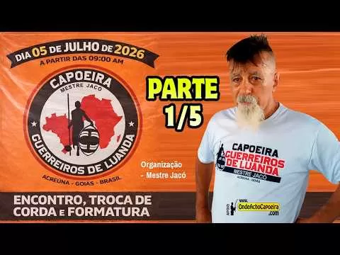 Cartaz do vídeo 05/07/2026- Encontro, Troca de Cordas e Formatura - Parte 1/5