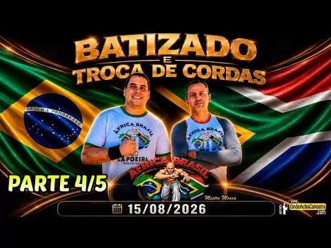 Cartaz do vídeo 15/08/2026 - Batizado e Troca de Cordas - Parte 4/5