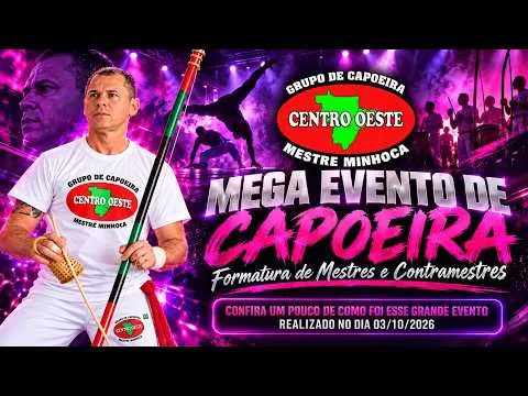 Cartaz do vídeo 03/10/2026 - Veja um Pouco desse Mega Evento de Capoeira